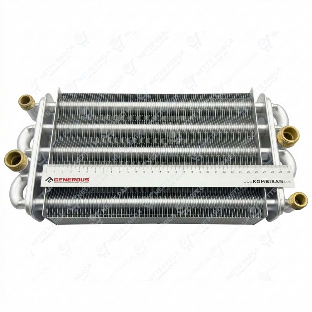 KOMBİ ANA EŞANJÖR (GENEROUS) PROTHERM SÜSLER DEMİRDÖKÜM TAYROS KALISTO BITERMAL 270MM