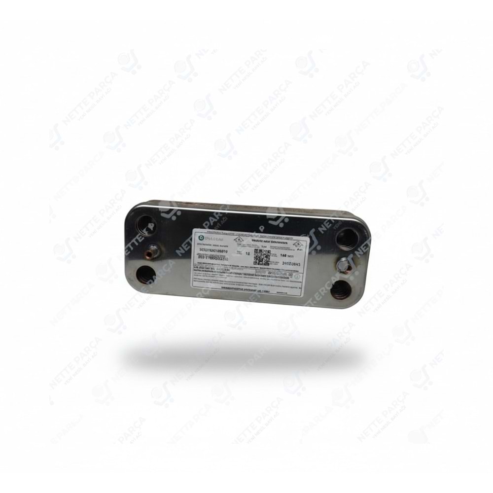 KOMBİ PLAKALI EŞANJÖR (ÖNAYSAN) ECA ESKİ SERENA CITIUS PREMIX 12 PLAKA 148MM