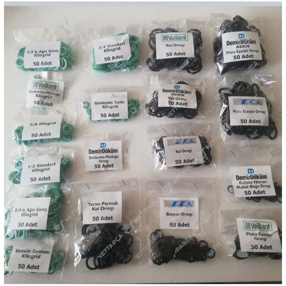 Kombi Oring Klingrid Conta Seti