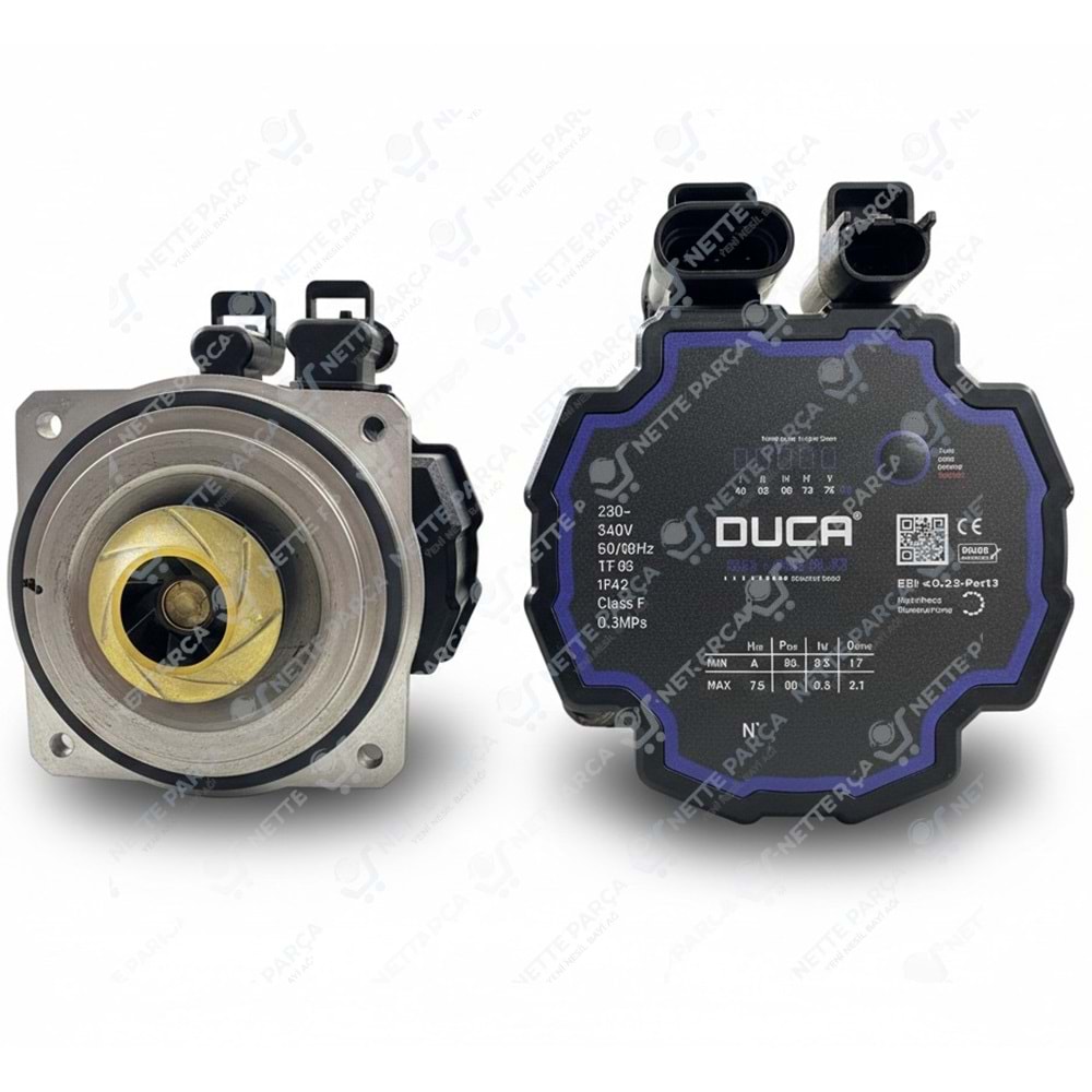 Pompa Duca GEX 15-75 MSS Bağlantı Vaillant 0020231142, Baxi 0020213118, Ideal 7220533, 177925