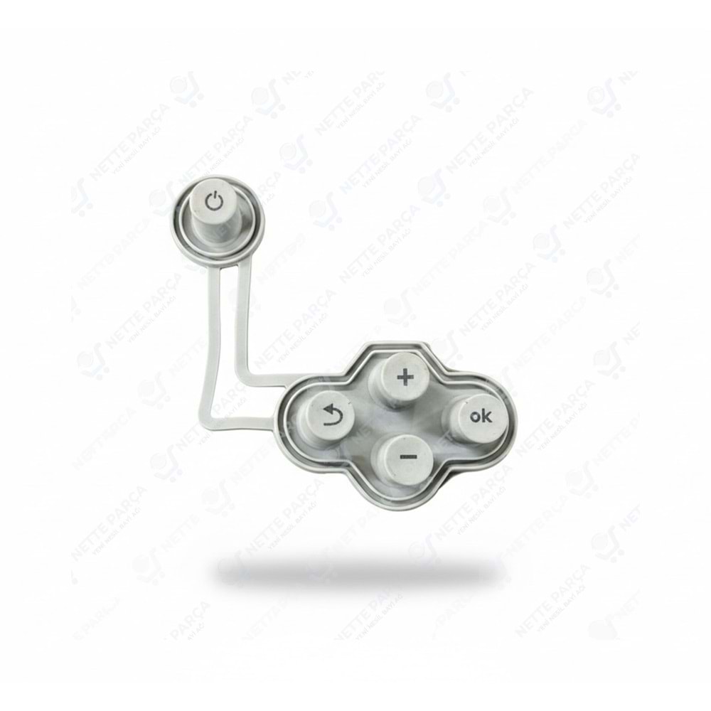 BOSCH BUDERUS KOMBİ BUTON GRİ (OK 4+1)