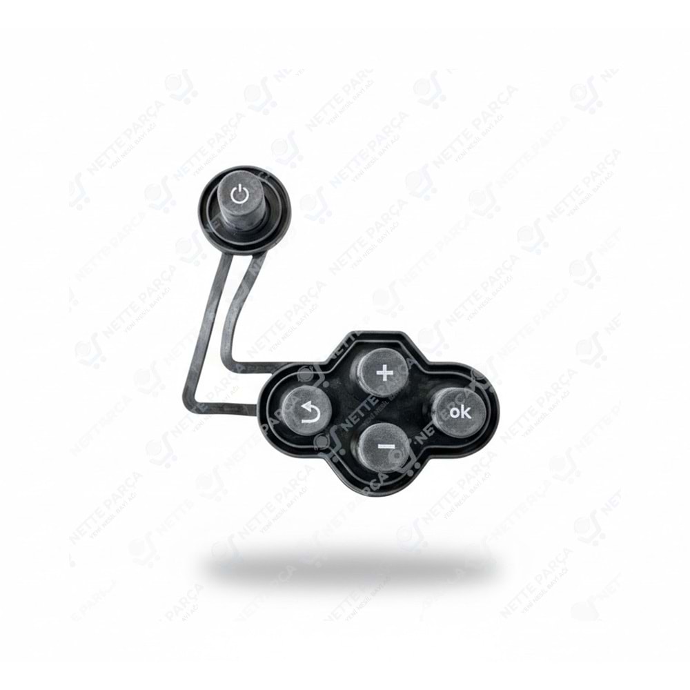 BUTON SETİ SİYAH (OK4+1) BOSCH BUDERUS