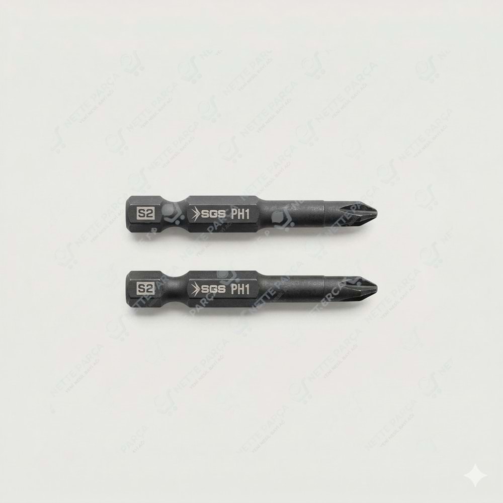 SGS YILDIZ UÇLU BİTS PH2X50 MM (3805) 1 ADET