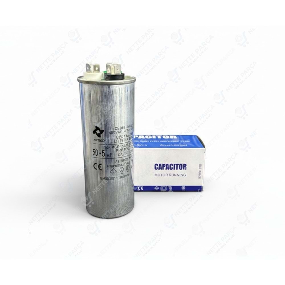 KONDANSATÖR KLİMA 50+5 UF