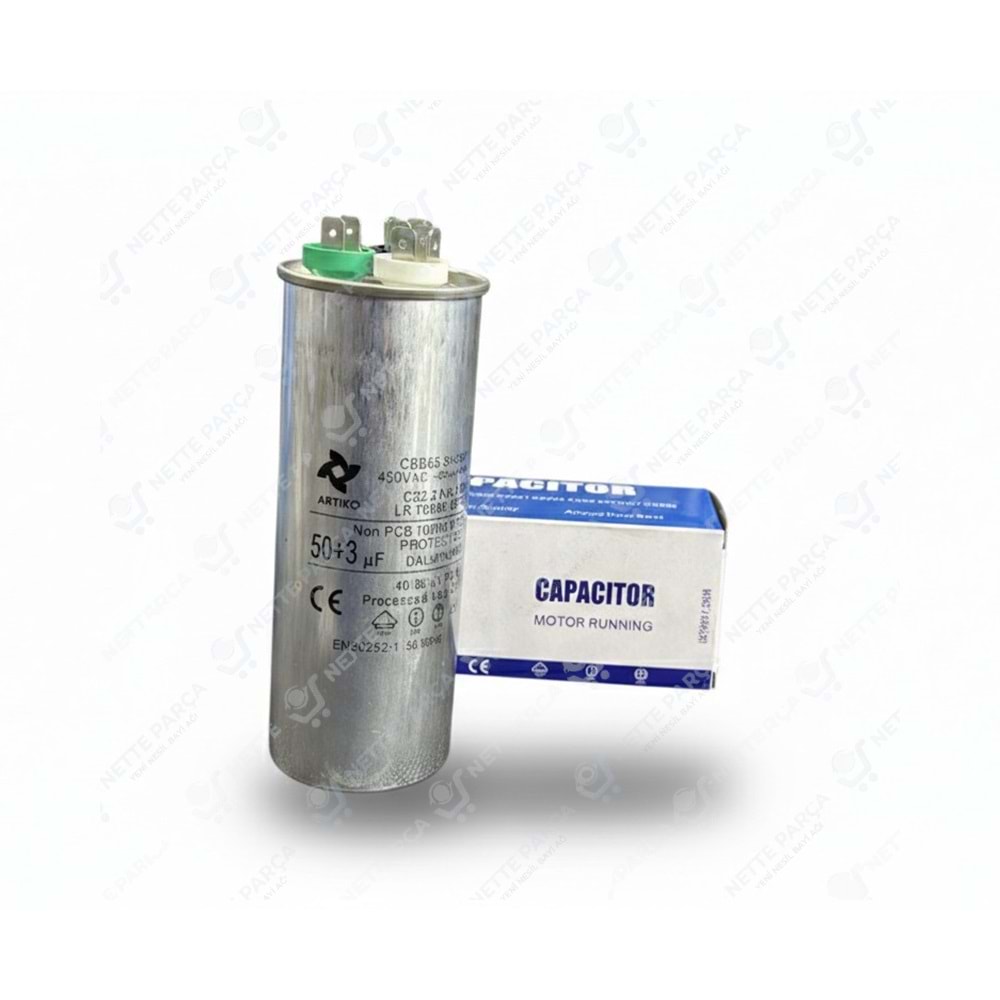KONDANSATÖR KLİMA 50+3 UF