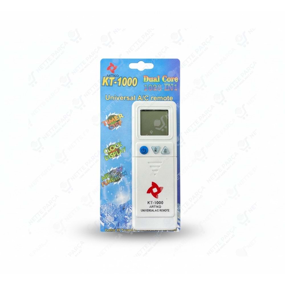 KLİMA KUMANDASI KT-1000