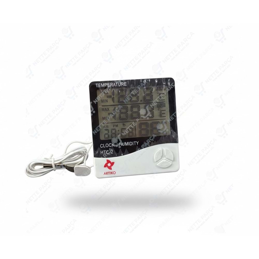 TERMOMETRE-HİGROMETRE HTC-2 -50/70C