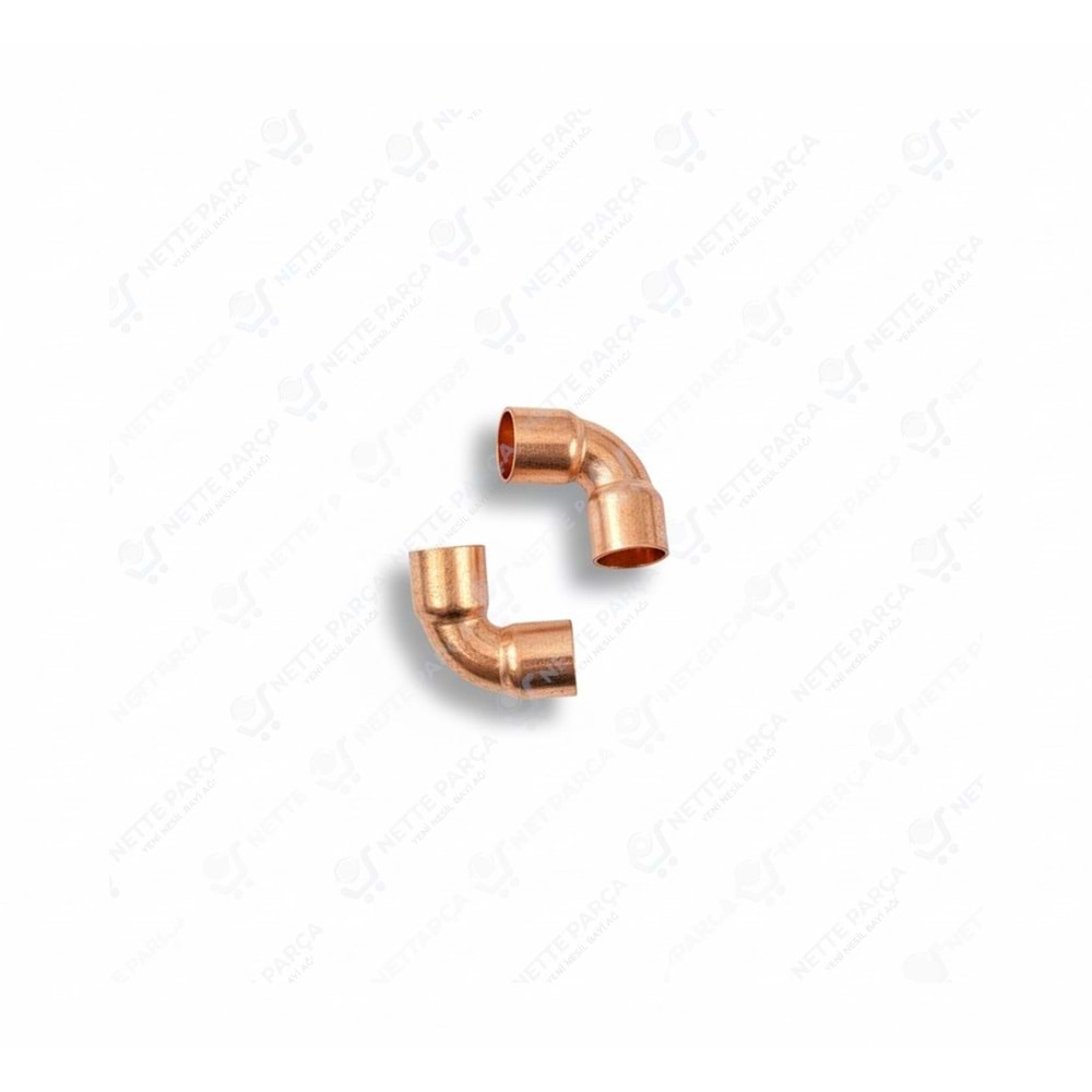 DİRSEK BAKIR 3/8 10mm 90 DERECE 5090
