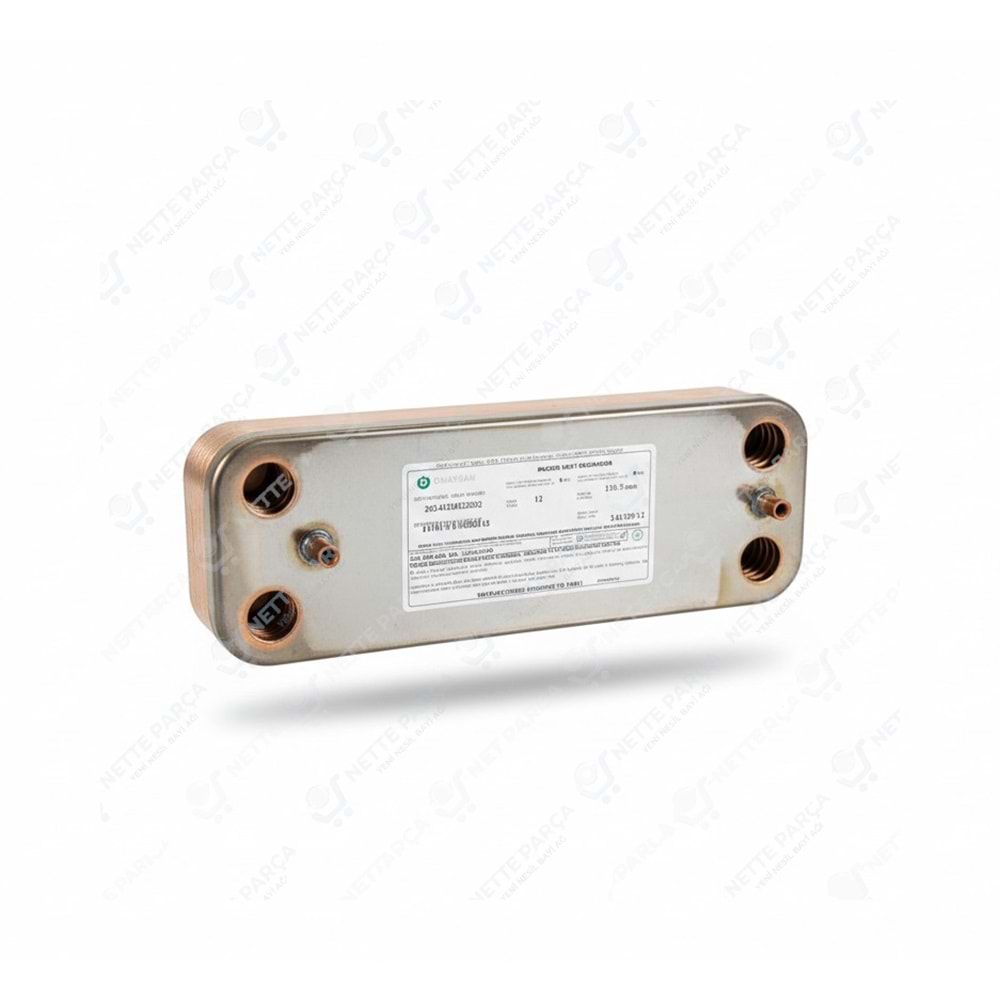 PLAKA EŞANJÖR ÖNAYSAN 12 PLAKA BAXI LUNA 3 BAYMAK 156,5MM