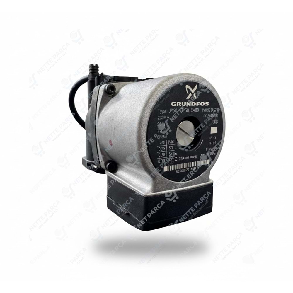 GRUNDFOS SİRKÜLASYON POMPASI UPS 15-50 CAOD 75W 3 DEVİR KLEMENS