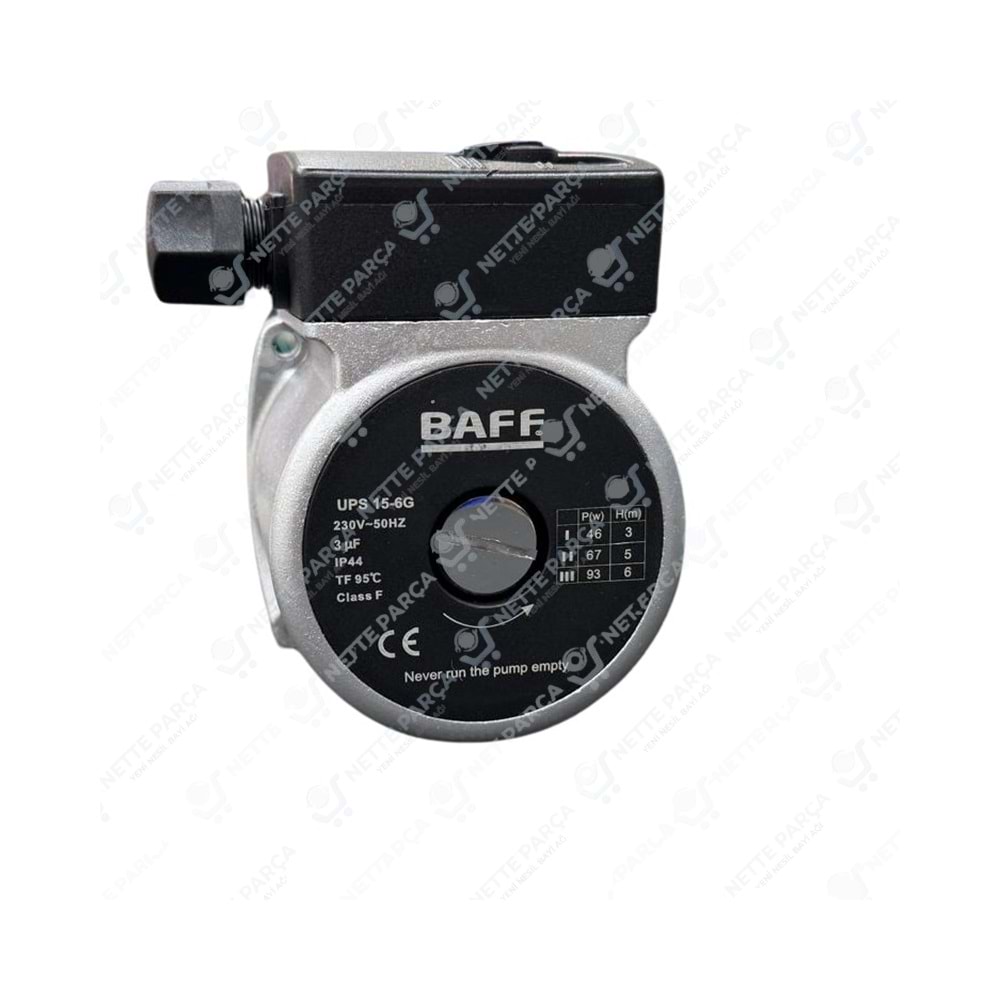 SİRKÜLASYON POMPASI BAFF GRUNDFOS TİP 15/6