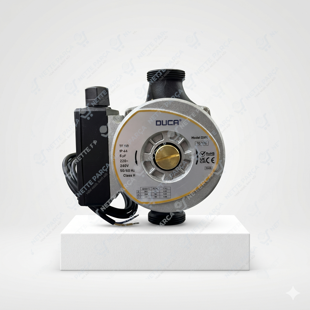 Duca DXM 70-180 DN25 194W Sola Dönüş Sirkülasyon Hattı Pompası