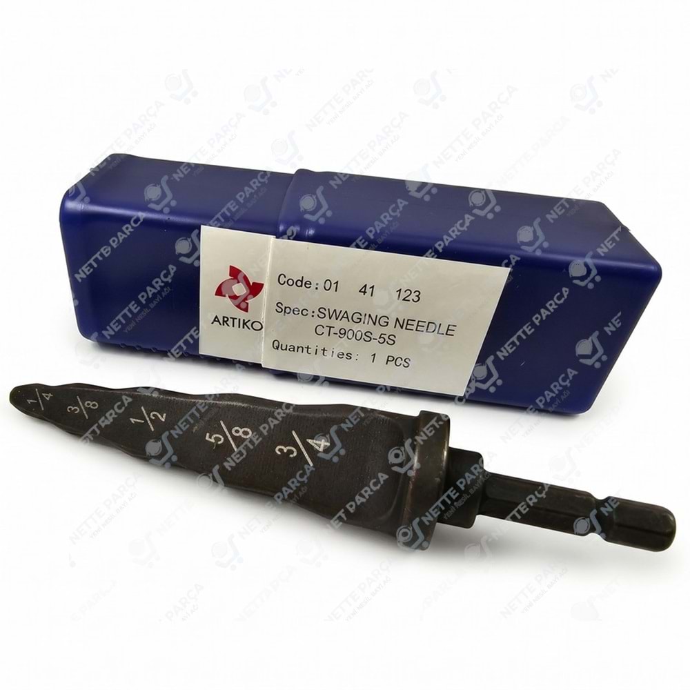 Artigo CH-900S-5S 5li Bakır Boru Şişirme Kafası Seti (1/4 - 3/4)