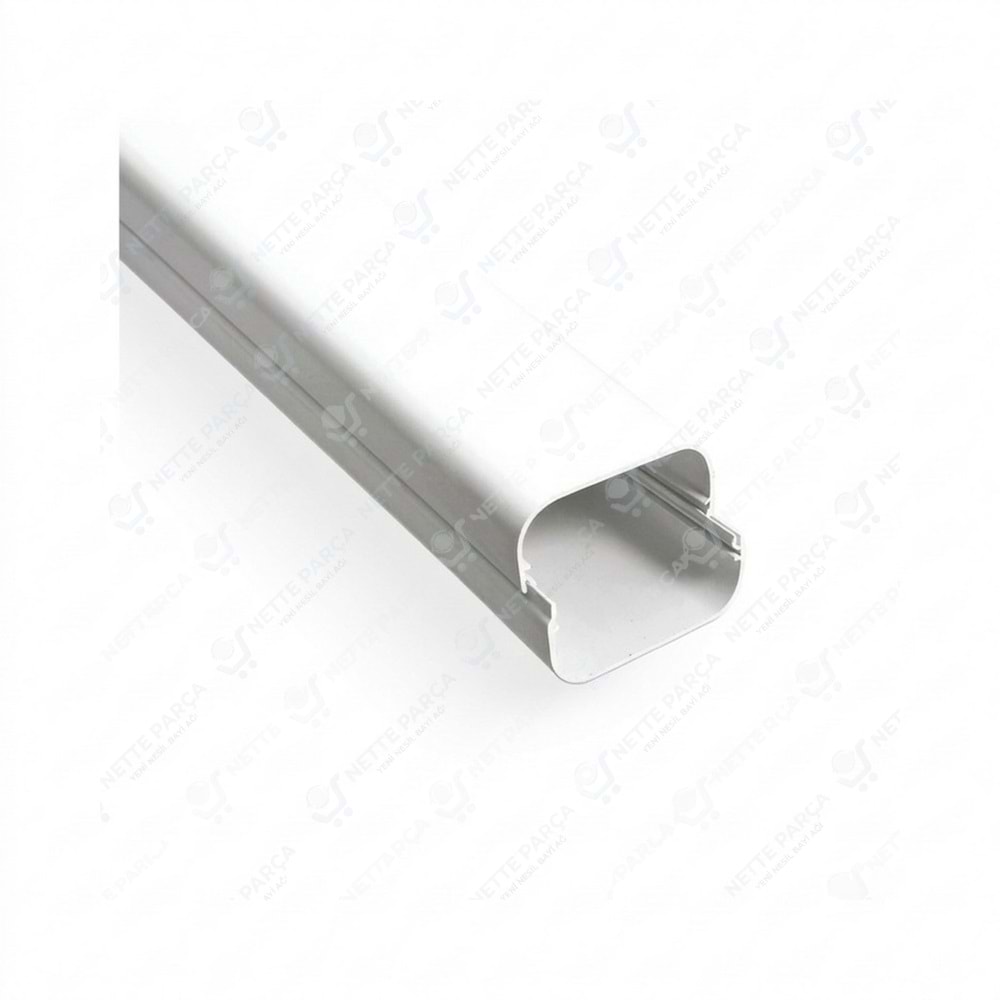 Klima Gizleme Kanalı 75x60 mm | Dekoratif Boru Kanalı | Netteparça