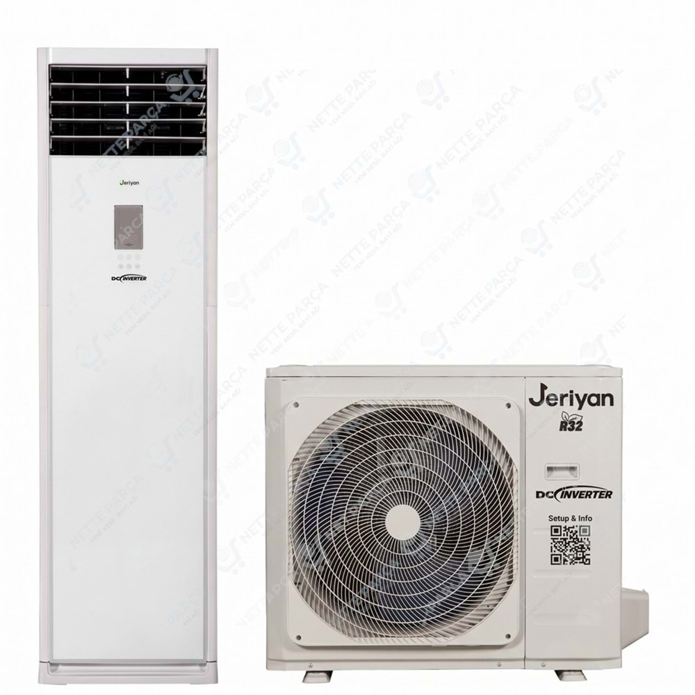 Jeriyan SLN 48 Salon Tipi Klima | Yeni Nesil Inverter | Nette Parça