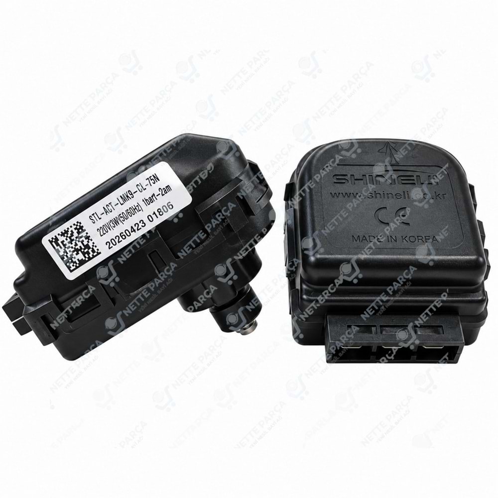 Shineui 3 Yollu Vana Motoru 7.5mm 220V | Nette Parça