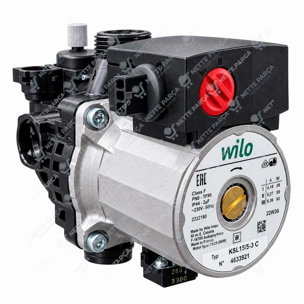 Wilo KSL15/5-3C 82W Kombi Sirkülasyon Pompası | Nette Parça