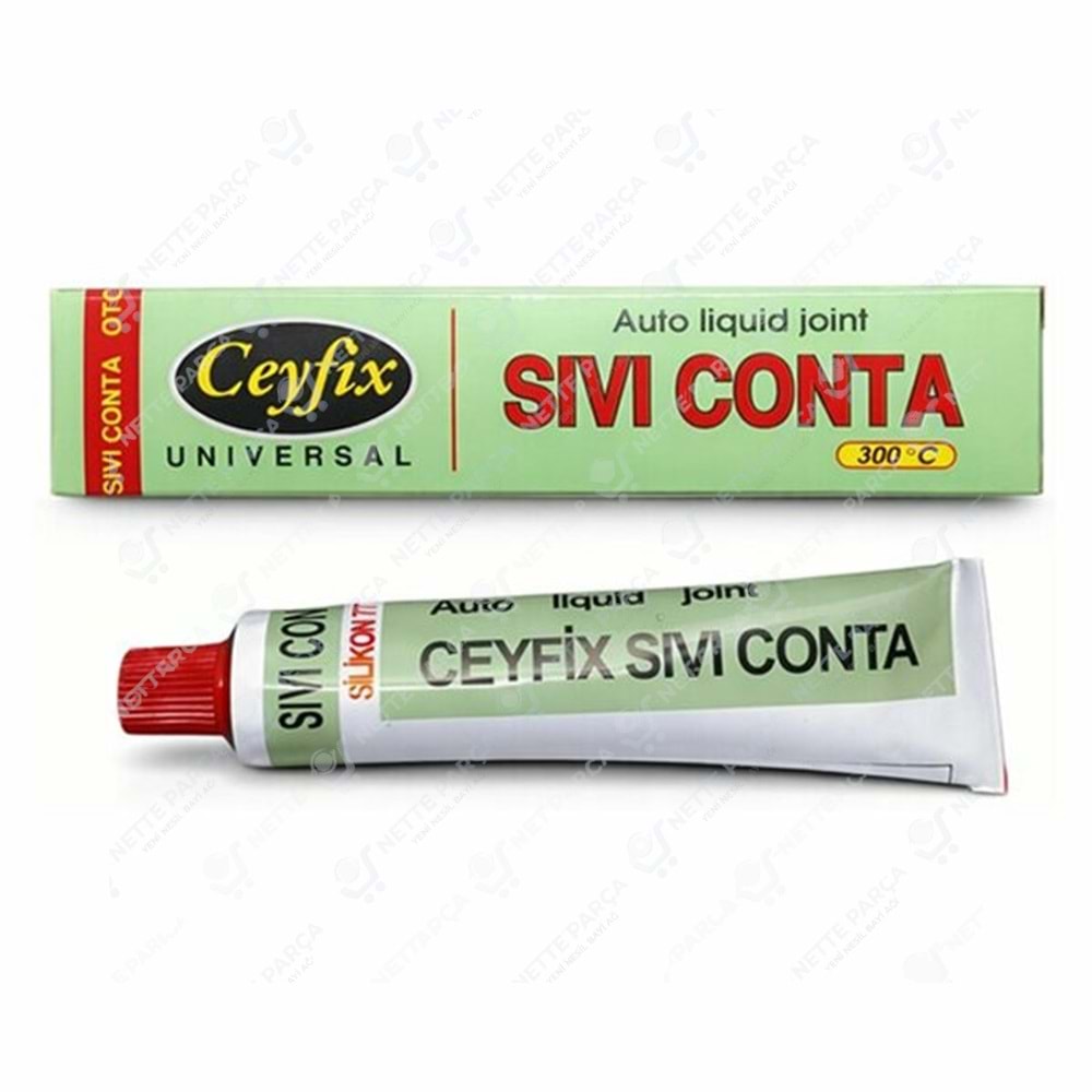 CEYFİX SIVI CONTA KIRMIZI 50 GR