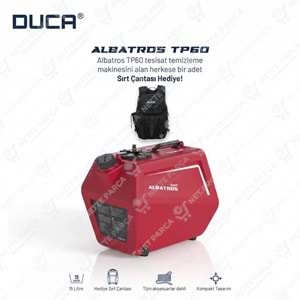 Duca Albatros Profesyonel Tesisat ve Petek Temizleme Makinesi