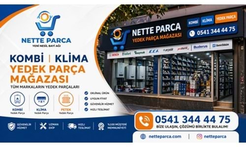 Küçükçekmece Kombi ve Klima Yedek Parça Çözümleri | Nette Parça