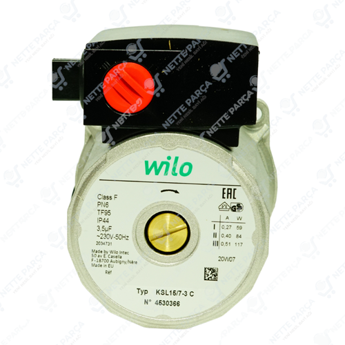 NETTEPARÇA WILO REVİZYONLU