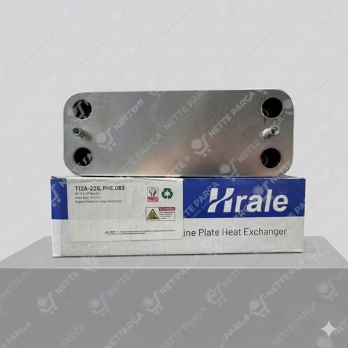 PLAKA EŞANJÖR HRALE 12 PLAKA IMMERGAS MIN