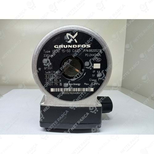 SİRKÜLASYON POMPASI GRUNDFOS 15-50 75W