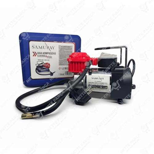 SAMURAY HAVA KOMPRESÖRÜ ELEKTRİKLİ KÜÇÜK 220 VOLT MAX 11 BAR