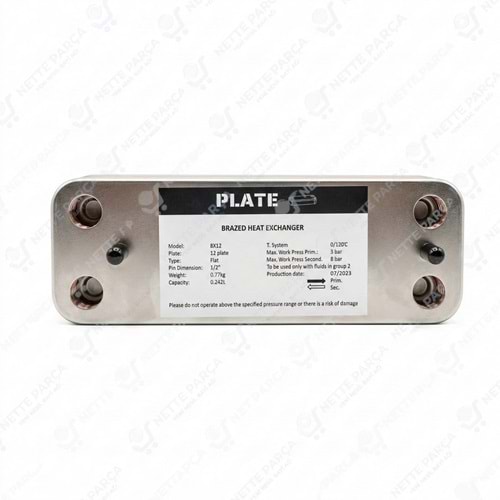 PLATE PLAKALI EŞANJÖR BAYMAK BAXİ FALKE DOLCEVİTA