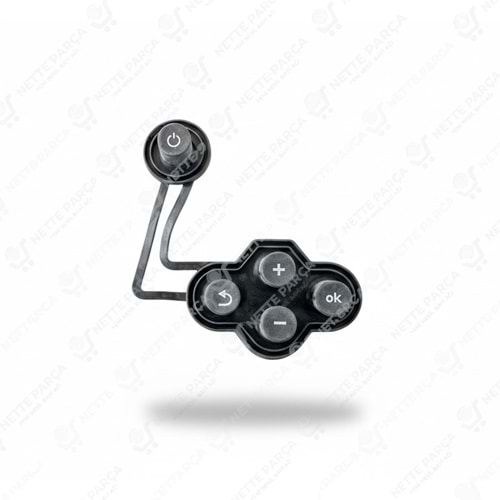 BUTON SETİ SİYAH (OK4+1) BOSCH BUDERUS