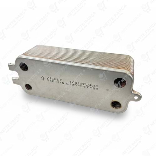 PLAKA EŞANJÖR ZILMET BOSCH VIESSMANN 24 PLAKA