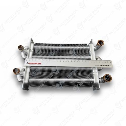 ANA EŞANJÖR GENEROUS BERETTA ARÇELİK BEKO 4 BORU BITERMIK CALDAIA CIAO J 24 CSI 245MM