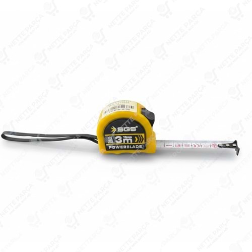 SGS ŞERİT METRE 3X16 ÇİFT STOP SGS2080