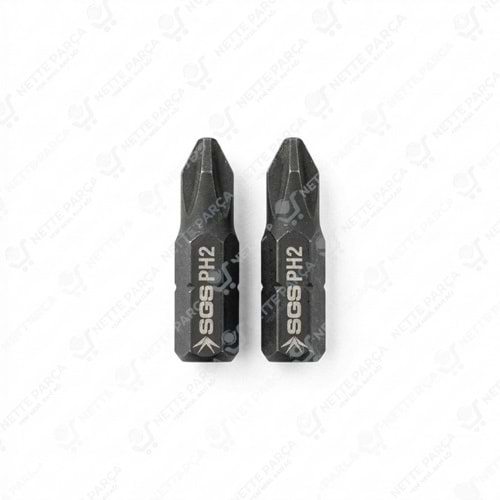 SGS YILDIZ UÇLU BİTS PH2X25 MM (3804) 1 ADET