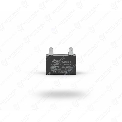 KONDANSATÖR 2 UF KARE