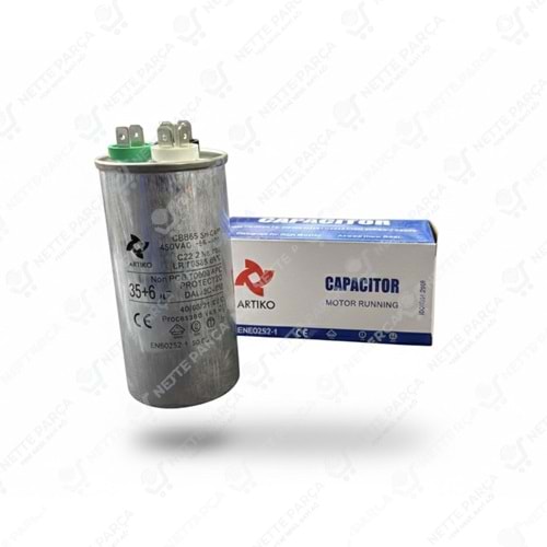 KONDANSATÖR KLİMA 370V 35+6 UF