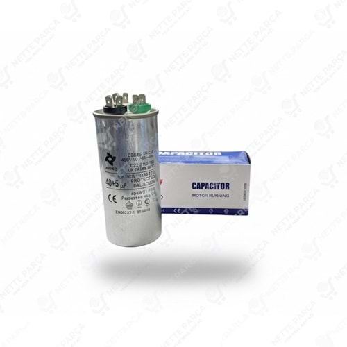 KONDANSATÖR KLİMA 370V 40+5 UF