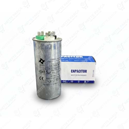 KONDANSATÖR KLİMA 45+1,5 UF