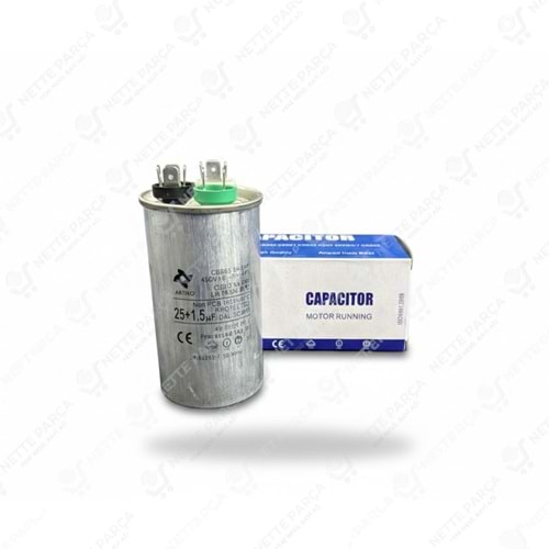 KONDANSATÖR KLİMA 25+1,5 UF