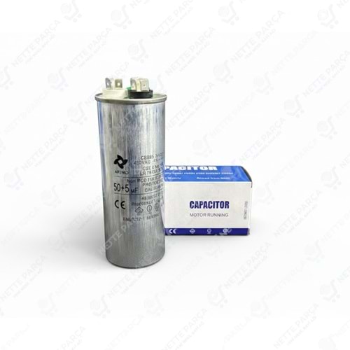 KONDANSATÖR KLİMA 50+5 UF