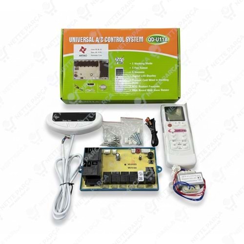 KLİMA KUMANDA KARTLI QD-U11A