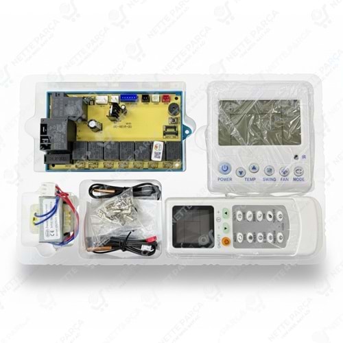 SALON KASET TİPİ AKILLI KLİMA KUMANDASI QD-U12A DEF.LU