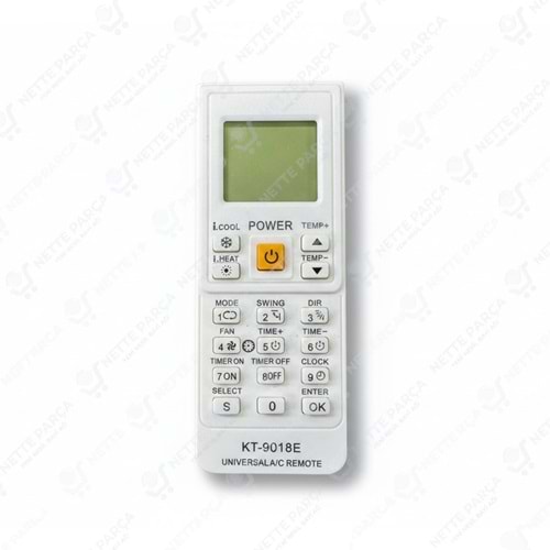 AKILLI KLİMA KUMANDA KT-9018E