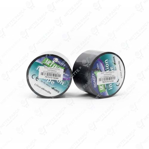BANT SİYAH GENİŞ YAPIŞKANLI 0.13X48MMX20 MET