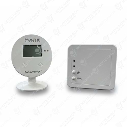 MARS S5 KABLOSUZ DİJİTAL ODA TERMOSTAT