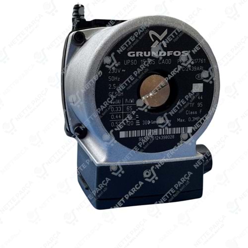 GRUNDFOS SİRKÜLASYON POMPASI UPS 15-65 CAOD 120W 3 DEVİR KLEMENS