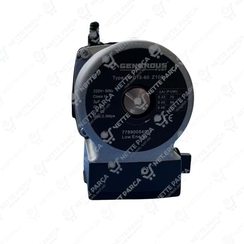 SİRKÜLASYON POMPASI GENEROUS 110W GPD 15-60 Z108 GRUNDFOS UYUMLU
