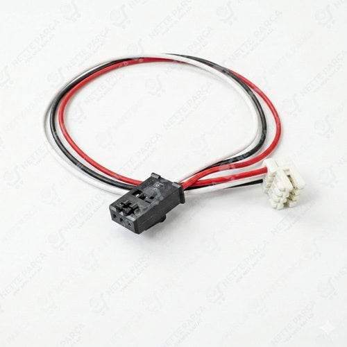 SENSOR KABLOSU KART SOKETLİ SİYAH DİŞİ 3 PIN