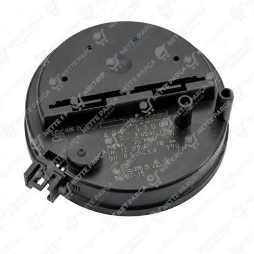 HAVA PROSESTAT HUBA 0/3 BAR 10.4/18 DEMİRDOKÜM NİTRON VCD 0.5/4.05V 401.93000