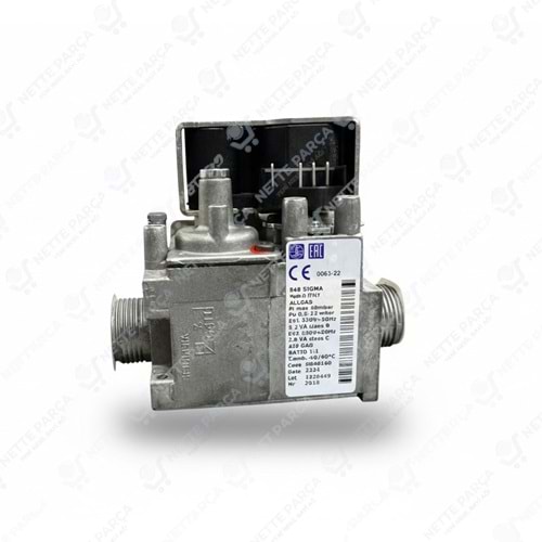 SİT 848 SİYAH BOBİN 0063-22 GAZ VALFİ ECA FELİS KAZAN